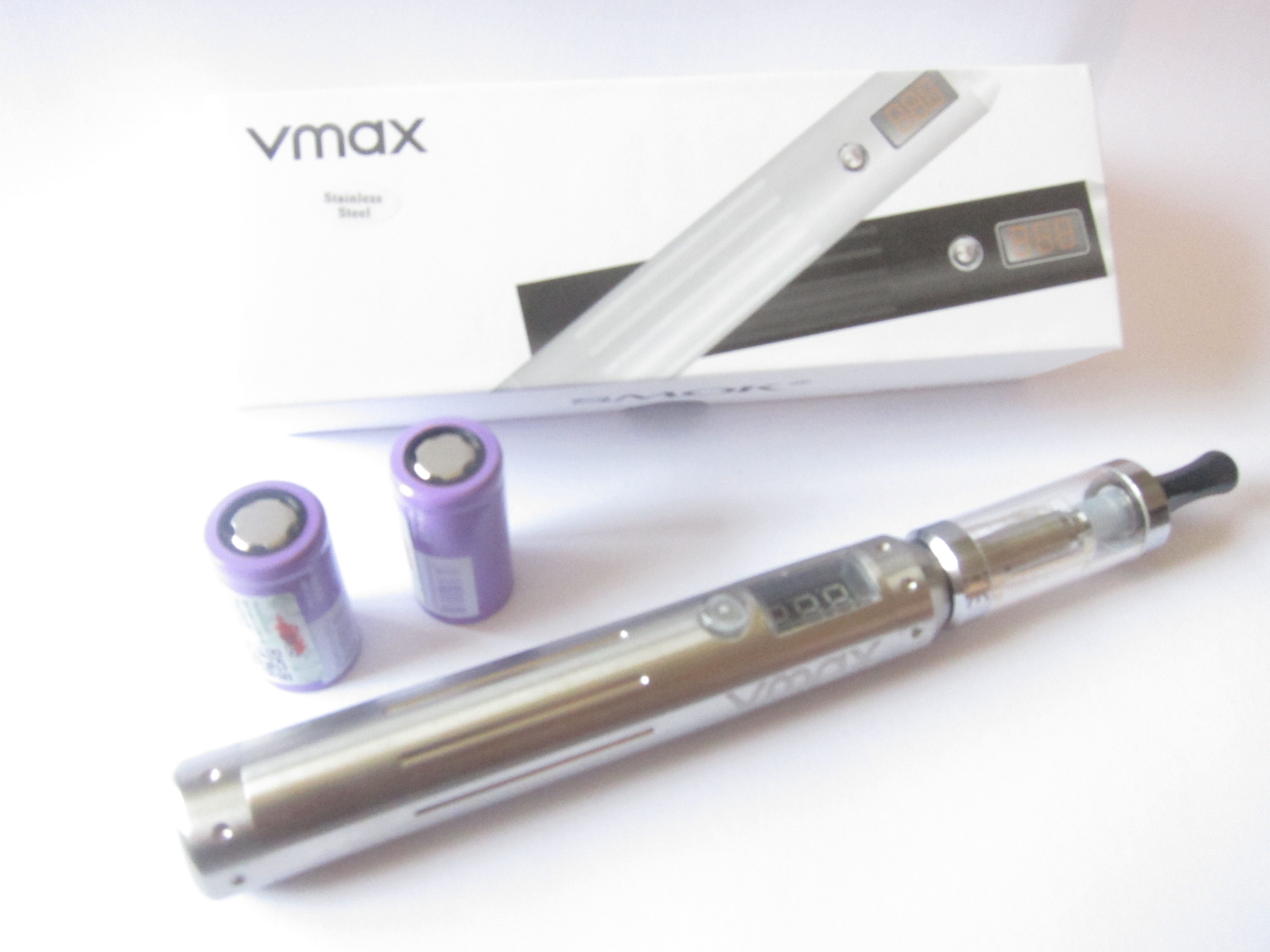 Vmax mod with DS3 atomizer and 18350 batteries kit